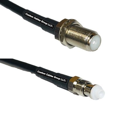 10 feet RFC240 KSR240 F Female to FME Female RF Pigtail Coaxial Cable