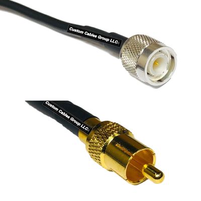 10 feet RFC240 KSR240 TNC Male to RCA Male RF Pigtail Coaxial Cable