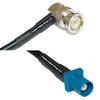10 feet RFC240 KSR240 BNC Male Angle to Fakra Z Male RF Pigtail Coaxial Cable view 1