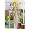 5m (16ft) Pastel 3D Butterfly Chandelier | Wire Hanging Decoration | Supplies for Kid's Birthday Party, Woodland Fairies Theme, Girls Bedroom Accessories view 1
