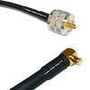 10 feet RFC240 KSR240 PL259 UHF Male to MCX Male Angle RF Pigtail Coaxial Cable view 1