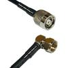 10 feet RFC240 KSR240 RP-TNC Male to F Male Angle RF Pigtail Coaxial Cable view 1