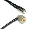 10 feet RFC240 KSR240 Mini UHF Female to UHF Male Angle RF Pigtail Coaxial Cable view 1