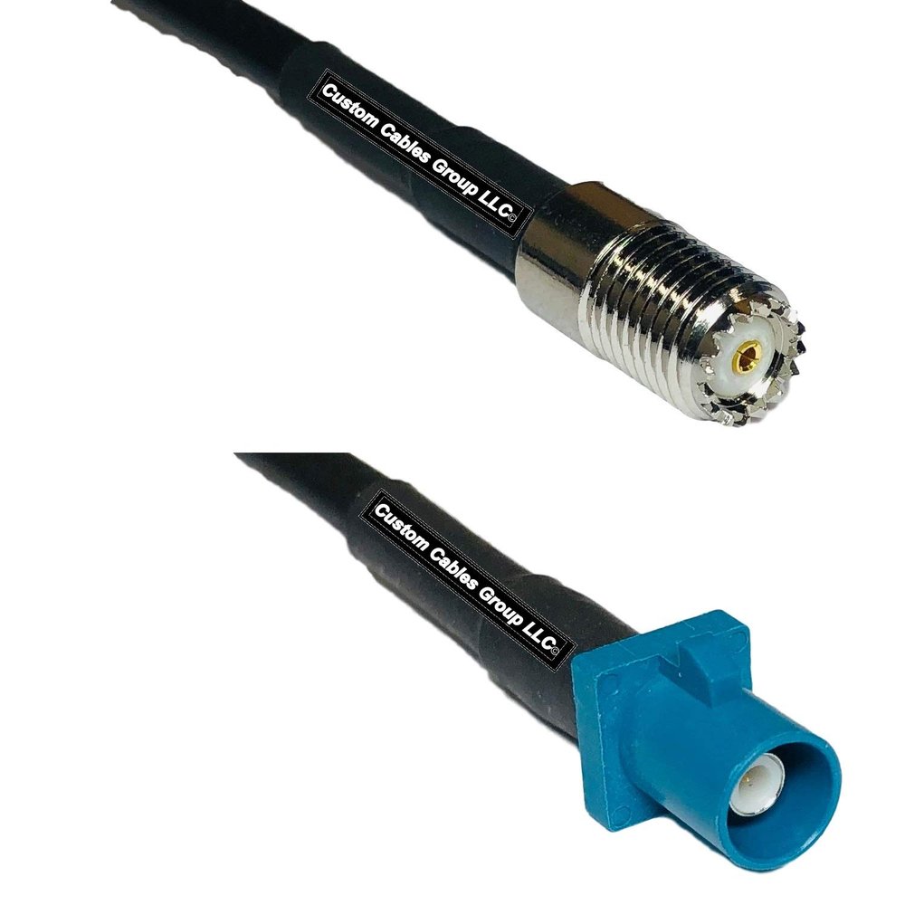 10 feet RFC240 KSR240 Mini UHF Female to Fakra Z Male RF Pigtail Coaxial Cable