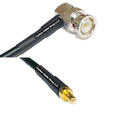 10 feet RFC240 KSR240 BNC Male Angle to SMB Male RF Pigtail Coaxial Cable