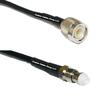 25 feet RFC240 KSR240 TNC Male to FME Female RF Pigtail Coaxial Cable view 1