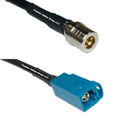 10 feet RFC240 KSR240 QMA Male to Fakra Z Female RF Pigtail Coaxial Cable