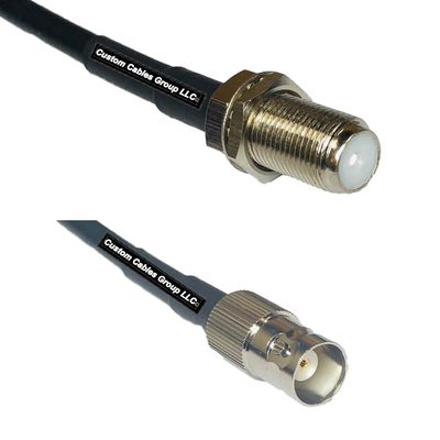 10 feet RFC240 KSR240 F Female to BNC Female RF Pigtail Coaxial Cable