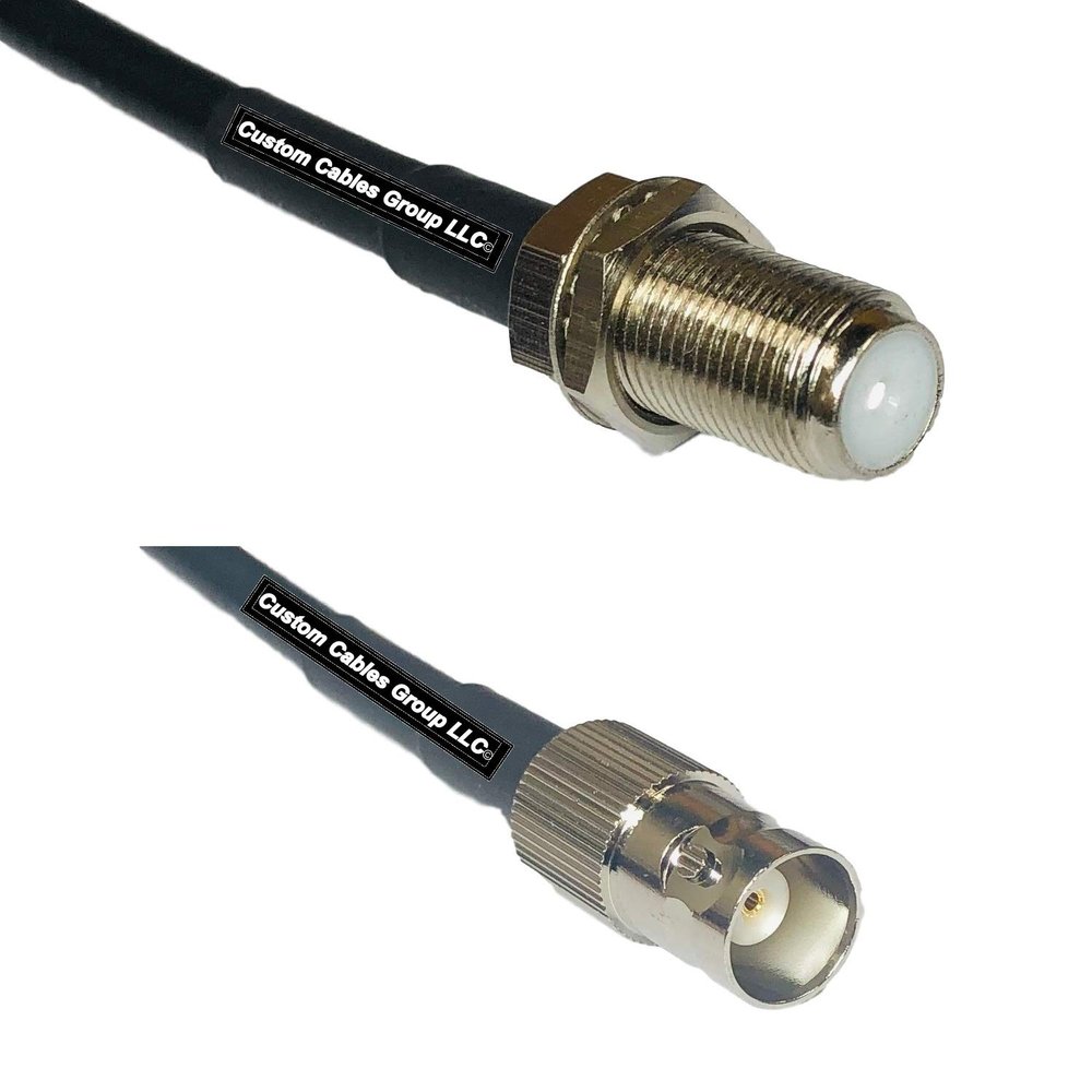 10 feet RFC240 KSR240 F Female to BNC Female RF Pigtail Coaxial Cable