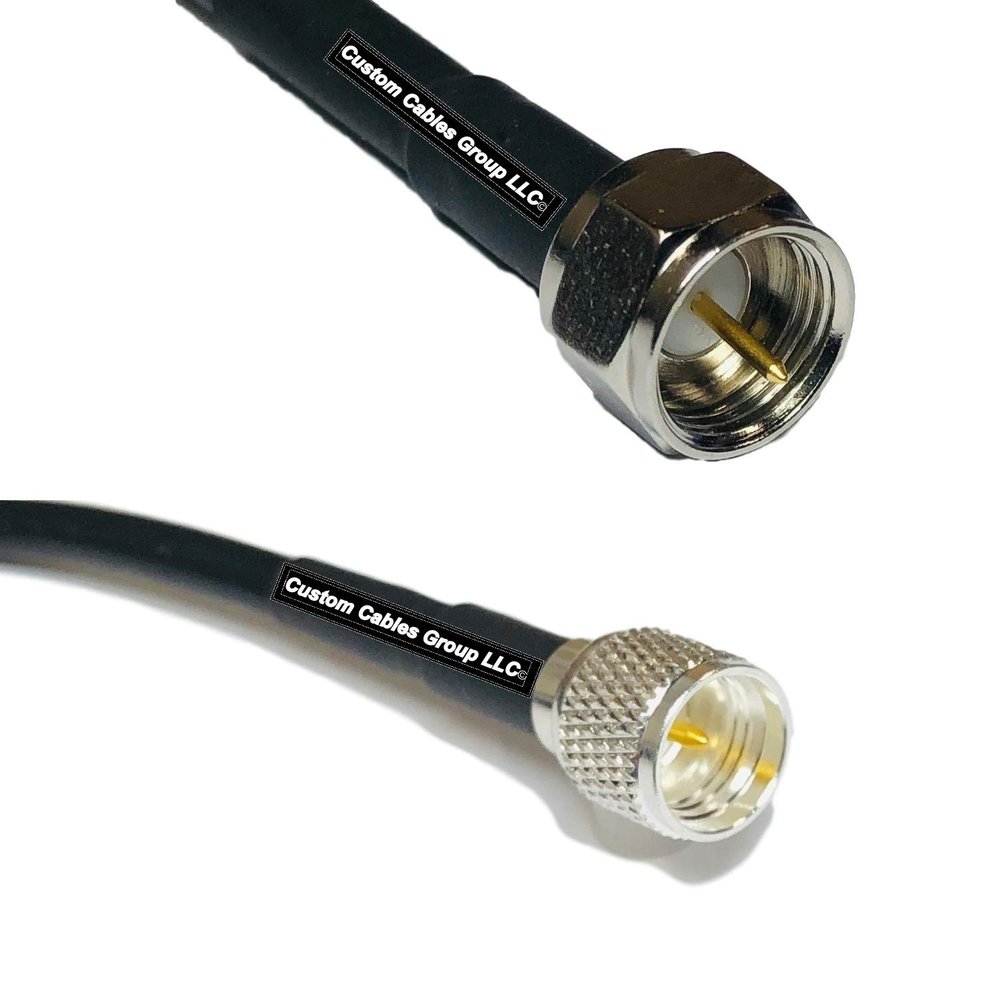 10 feet RFC240 KSR240 F Male to Mini UHF Male RF Pigtail Coaxial Cable