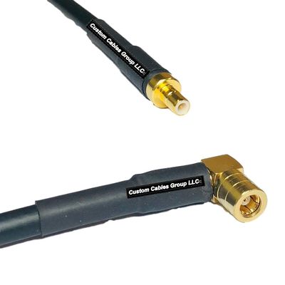 10 feet RFC240 KSR240 SMB Male to SMB Female Angle RF Pigtail Coaxial Cable
