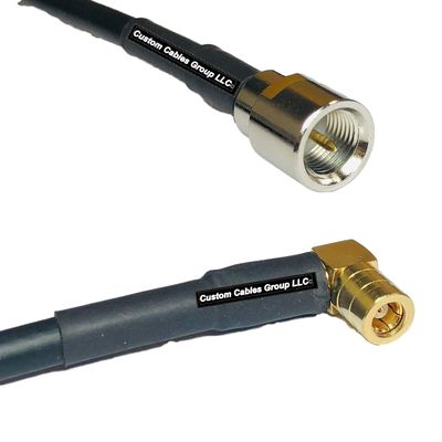 10 feet RFC240 KSR240 FME Male to SMB Female Angle RF Pigtail Coaxial Cable