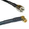 10 feet RFC240 KSR240 FME Male to SMB Female Angle RF Pigtail Coaxial Cable view 1
