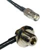10 feet RFC240 KSR240 BNC Female to N Female Bulkhead Angle RF Pigtail Coaxial Cable view 1