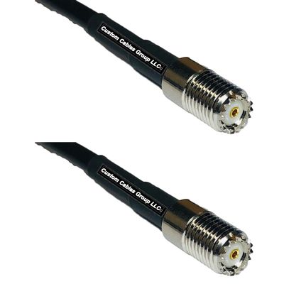10 feet RFC240 KSR240 Mini UHF Female to Mini UHF Female RF Pigtail Coaxial Cable