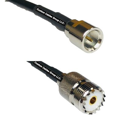 50 feet RFC240 KSR240 FME Male to SO239 UHF Female RF Pigtail Coaxial Cable