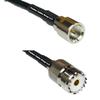 50 feet RFC240 KSR240 FME Male to SO239 UHF Female RF Pigtail Coaxial Cable view 1