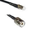 25 feet RFC240 KSR240 FME Female to SO239 UHF Female RF Pigtail Coaxial Cable view 1