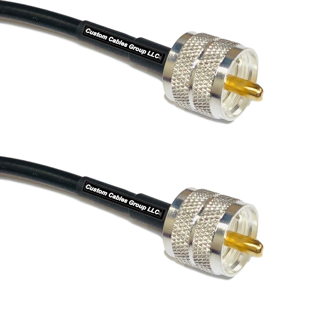 10 feet RFC240 KSR240 PL259 UHF Male to PL259 UHF Male RF Pigtail Coaxial Cable