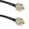 10 feet RFC240 KSR240 PL259 UHF Male to PL259 UHF Male RF Pigtail Coaxial Cable view 1