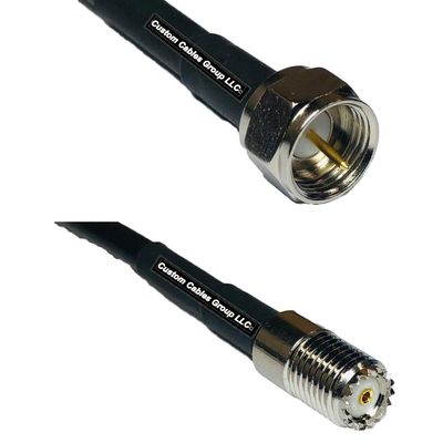 10 feet RFC240 KSR240 F Male to Mini UHF Female RF Pigtail Coaxial Cable
