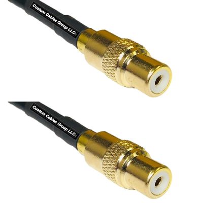 10 feet RFC240 KSR240 RCA Female to RCA Female RF Pigtail Coaxial Cable