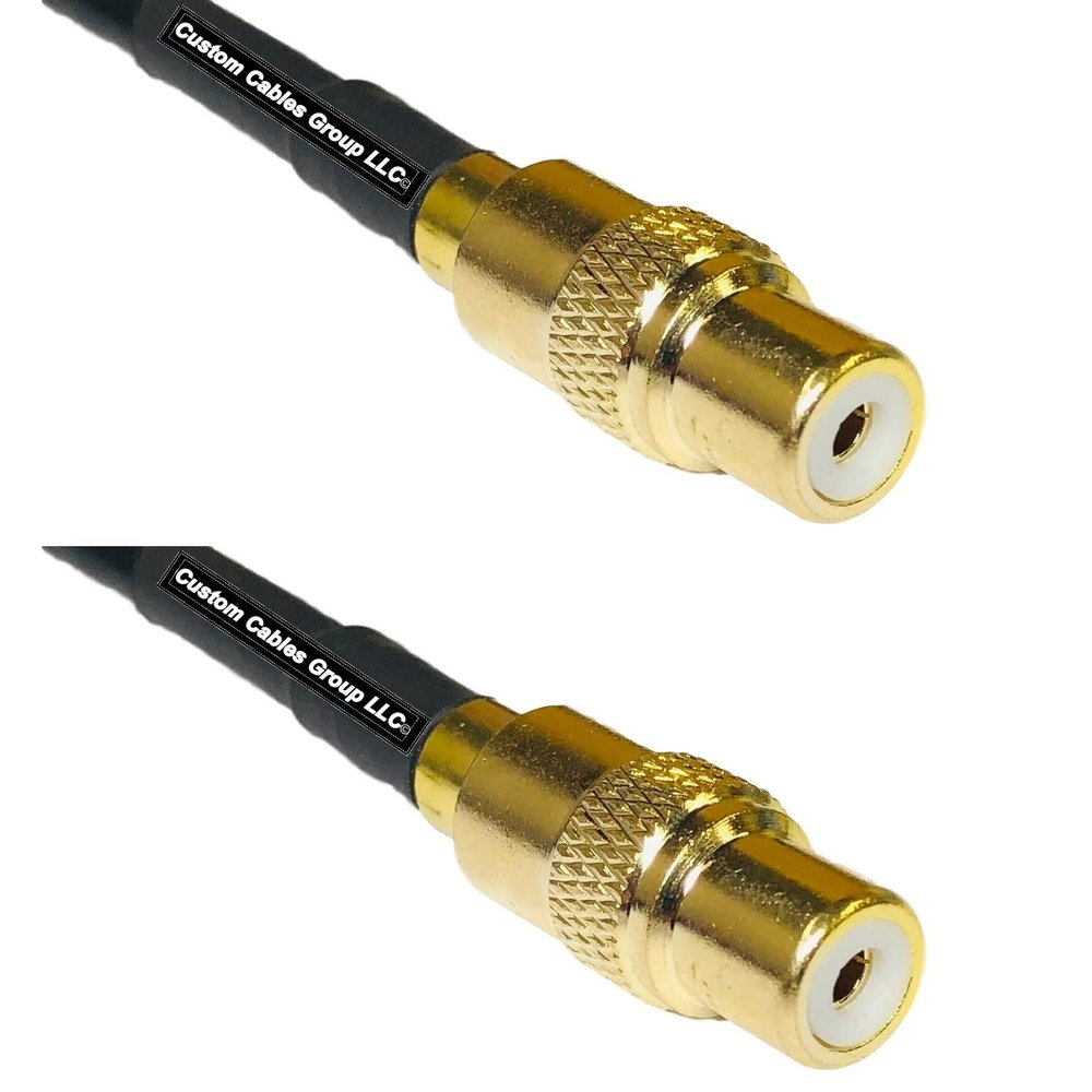10 feet RFC240 KSR240 RCA Female to RCA Female RF Pigtail Coaxial Cable