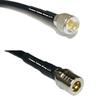 10 feet RFC240 KSR240 Mini UHF Male to QMA Male RF Pigtail Coaxial Cable view 1