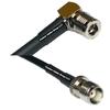 10 feet RFC240 KSR240 QMA Male Angle to TNC Female RF Pigtail Coaxial Cable view 1
