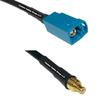 10 feet RFC240 KSR240 Fakra Z Female to MCX Male RF Pigtail Coaxial Cable view 1