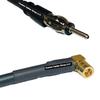 10 feet RFC240 KSR240 AM/FM Male to SMB Female Angle RF Pigtail Coaxial Cable view 1