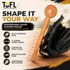 TOFL Baseball & Softball Glove Mallet, Hardwood Pocket Shaping Tool view 2