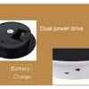 LINGOSHUN Motorized Rotating Turntable,Lightweight and Beautiful,with USB Power Cord, 2kg Load Capacity, Display Watches,Necklaces,Potted Plants/White / 204.5cm/7.91.8in view 4