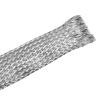 SHOUCAN Sleeving Expandable Hose 304 Stainless Steel Length 1 Meter Metal Braided Sleeving Flat Width 12-25mm,Flat Width 14mm view 2