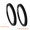 (2-Pcs) 58-67MM Step-Up Ring Adapter, 58mm to 67mm Step Up Filter Ring, 58 mm Male 67 mm Female Stepping Up Ring for DSLR Camera Lens and ND UV CPL Infrared Filter view 2