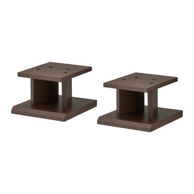 Hayami Kozan SB-51 HAMILeX Speaker Stand, Esta Series, Height 5.9 inches (15 cm), Dark Brown