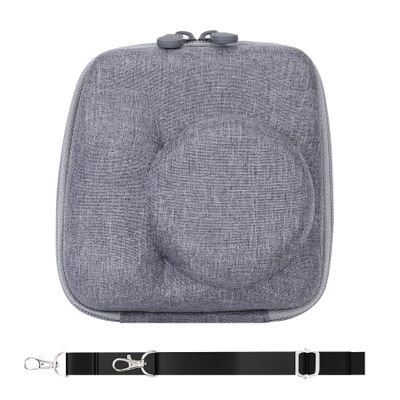 Aenllosi Hard Carrying Case Replacement for Fujifilm Instax Mini 12/11 Instant Camera,Protective Case Compatible with Instax Camera Mini 12/11(Clay White)