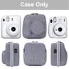 Aenllosi Hard Carrying Case Replacement for Fujifilm Instax Mini 12/11 Instant Camera,Protective Case Compatible with Instax Camera Mini 12/11(Clay White) view 4