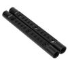 BGNing Aluminum 15mm Cheese Rods 150mm Long w/Internal 1/4" 3/8" Inch Thread Mounting Holes for SLR Cameras Rail Support System view 4