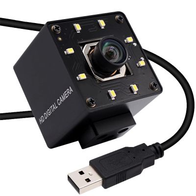 SVPRO Webcam 4K Autofocus USB Camera 30fps UHD Computer Camera with Light,100 Degree Wide Angle Streaming Camera,Plug & Play Web Cam for Industrial Vision,Online Class,Video Conference,Support OTG