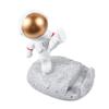 Hemobllo 1pc Creative Spaceman Phone Holder Stylish Desktop Decoration for Indoor and Outdoor Use and Temperature Resistant Mobile Phone Stand view 1