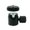BGNing Portable Rotatable Hot Shoe Mini Ball Head Tripod with 1/4" inch Thread Screw for SLR Cameras Photography Accessories (Gray) view 4