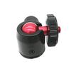 BGNing Portable Rotatable Hot Shoe Mini Ball Head Tripod with 1/4" inch Thread Screw for SLR Cameras Photography Accessories (Red) view 1