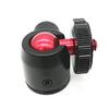 BGNing Portable Rotatable Hot Shoe Mini Ball Head Tripod with 1/4" inch Thread Screw for SLR Cameras Photography Accessories (Red) view 2