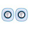 1 Pair USB Speaker, 3.5MM Audio Input Desktop Speakers, Portable Computer Speakers, Compatible with notebooks, desktops, laptops, PCs Computer Speaker view 1