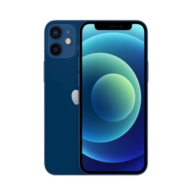 Apple iPhone 12 Mini, 64GB, Blue - Locked to Cricket (Renewed)