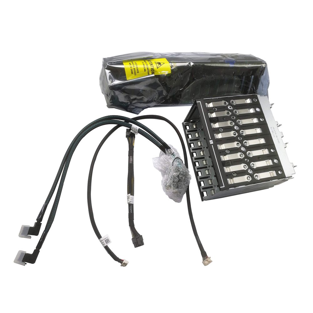 BestParts 2.5inch 8 Bay Cage & 16 Bay x 2.5 inch HDD Backplane & Cables Upgrade Kit Compatible with Dell Poweredge R730 R830 Server P51CF, 8TGM0, 7K5HK, 6TFJ5, CTJYF, TRFPV