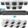 REOLINK 4K 8MP Business PoE Security Camera System Commercial, 16pcs Person/Vehicle Detection Smart IP Cameras, 16CH NVR Pre-Installed with 4TB HDD, RLK16-800D8 Bundle with 8X RLC-820A view 1
