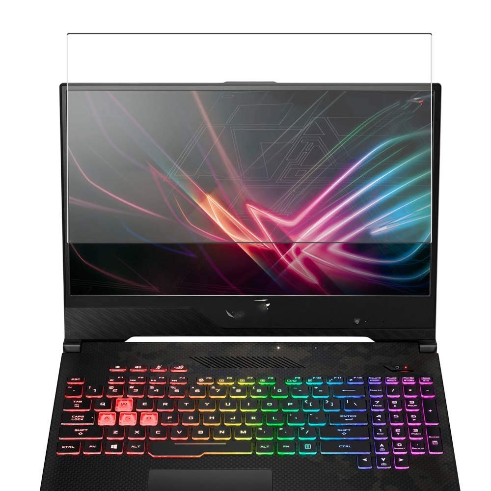 Puccy Tempered Glass Screen Protector Film, compatible with ASUS ROG STRIX GL504GS SCAR II GL504GS-I7S512 15.6" Active Area Cover Only Protective Protectors Guard