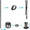 Bingfu Foldable CS Tactical SMA Female Ham Radio Antenna 2-Pack Dual Band VHF UHF 136-520MHz 42.5 inch Antenna for Baofeng BF-F8HP UV-5R UV-82 BF-888S GT-3 Ham Two Way Radio Walkie Talkie view 2